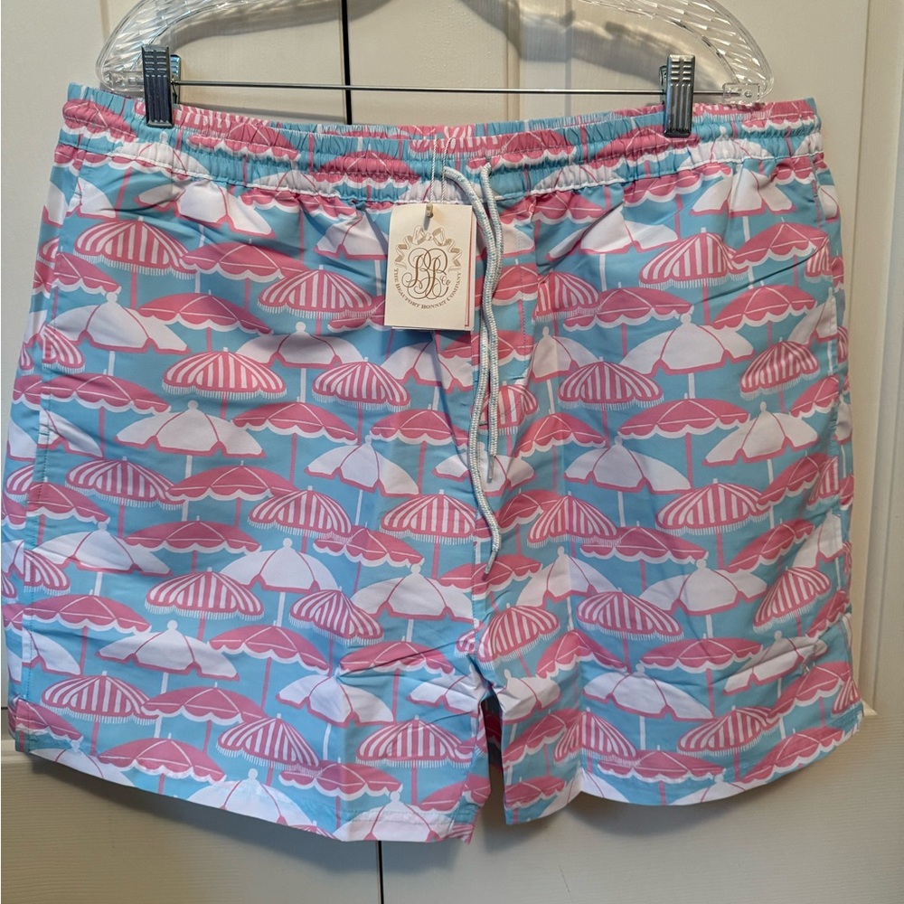 The Beaufort Bonnet Company Men’s Toddy Umbrella Swim Trunks